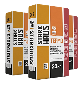 Клей монтажный STARKHAUS KM-2 ТЕРМО (Thermo) для систем СФТК KM-2